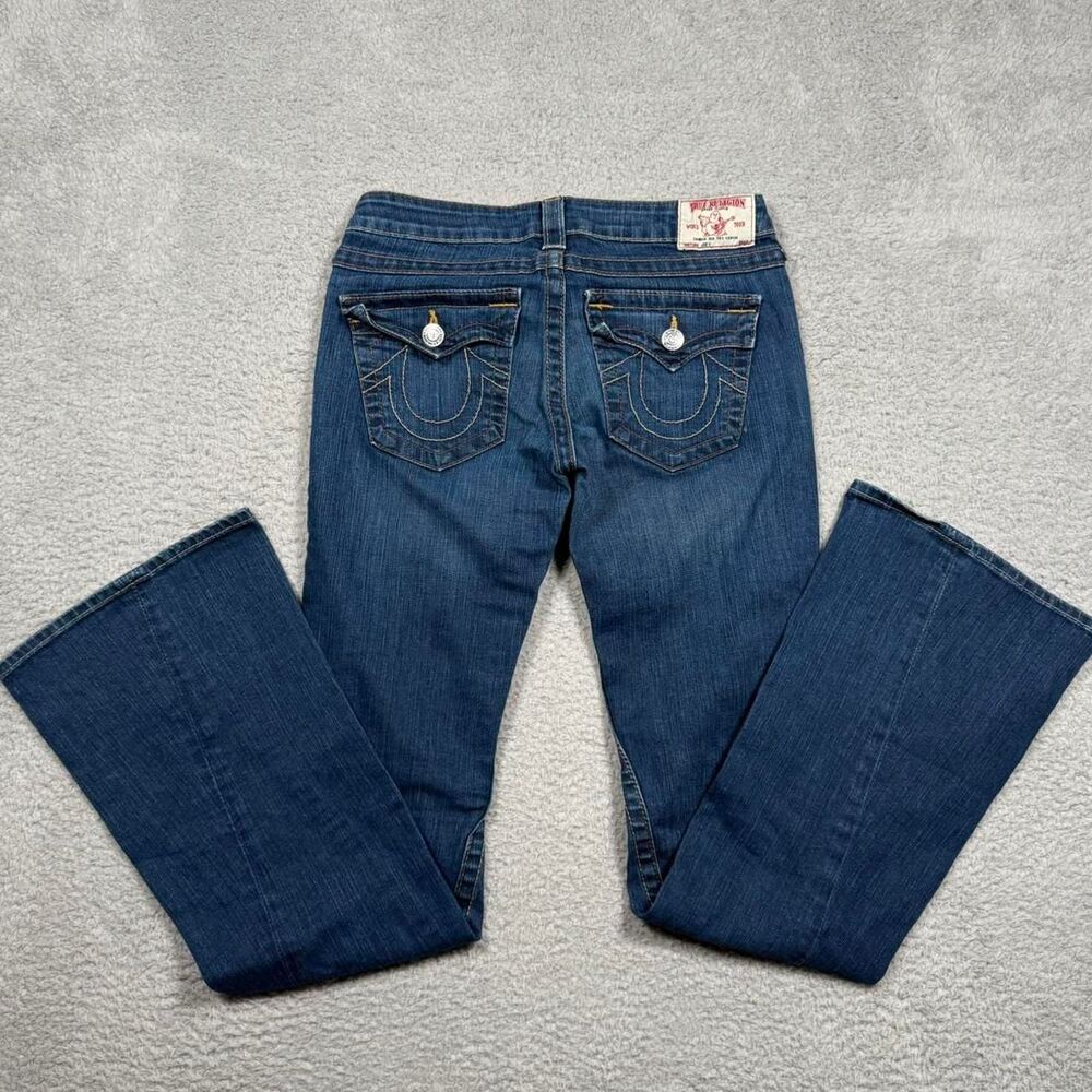 True-religion Women's Blue and Navy Jeans